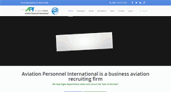 Desktop Screenshot of apiaviation.com